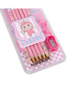 Pencil 12 Pcs - Labubu - Pink